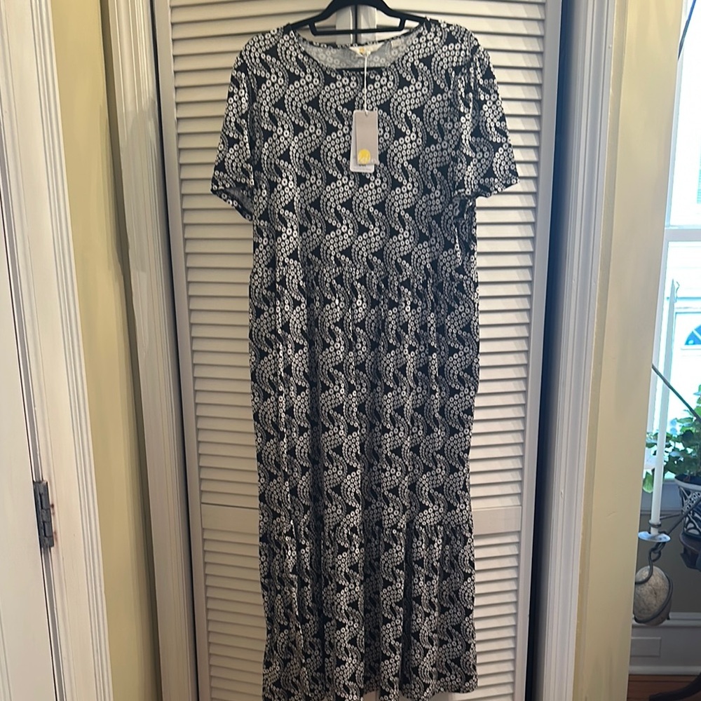 Black and White Boden Women's Dress